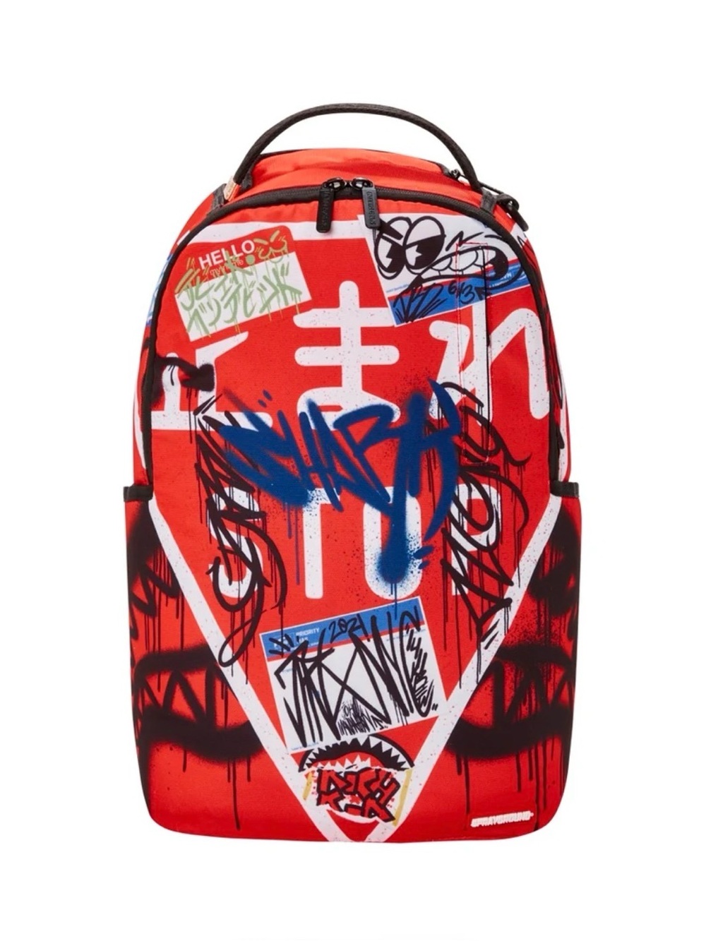 Sprayground Red Graphic Men's Backpack